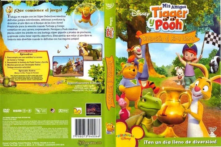 MUNDO DVD: MIS AMIGOS TIGGER Y POOH - DIVERSION AL AIRE LIBRE