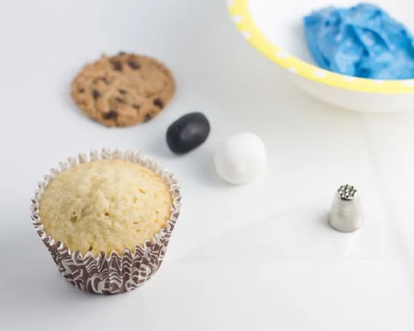 Mundo FiLi: Cupcakes del Monstruo come Galletas