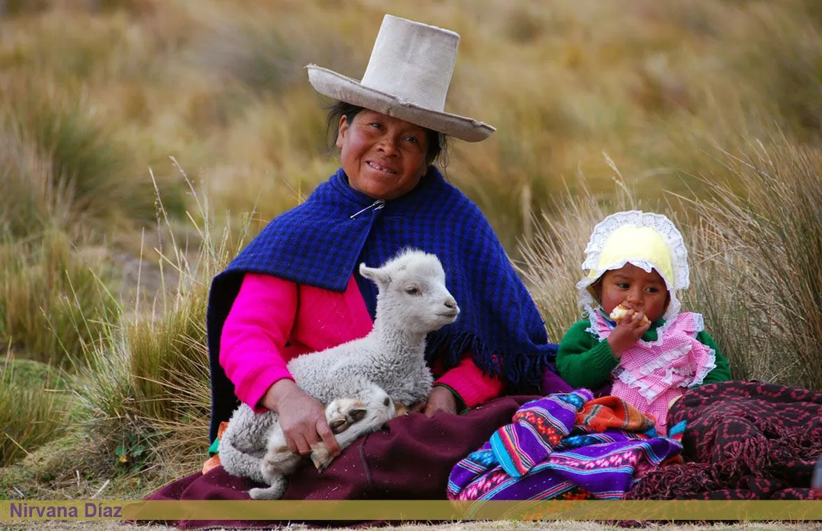 el mundo en una foto...: Cajamarca, carnaval de gente y color...