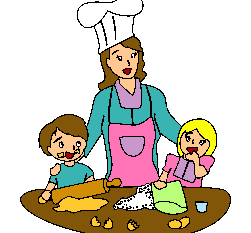 Dibujo niños cocinando - Imagui