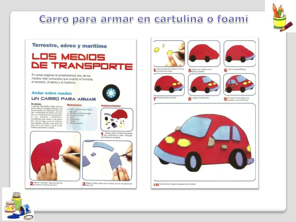 Un Mundo Interactivo de los Medios de Transporte: Creatividad para ...