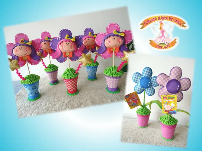 EL MUNDO MAGICO DE PAOLA : FLORECITA