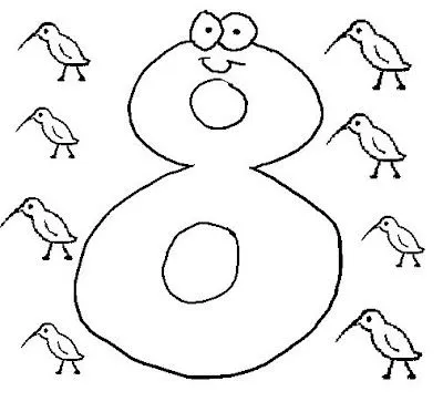 El mundo magico de Yasiris: Los números para colorear