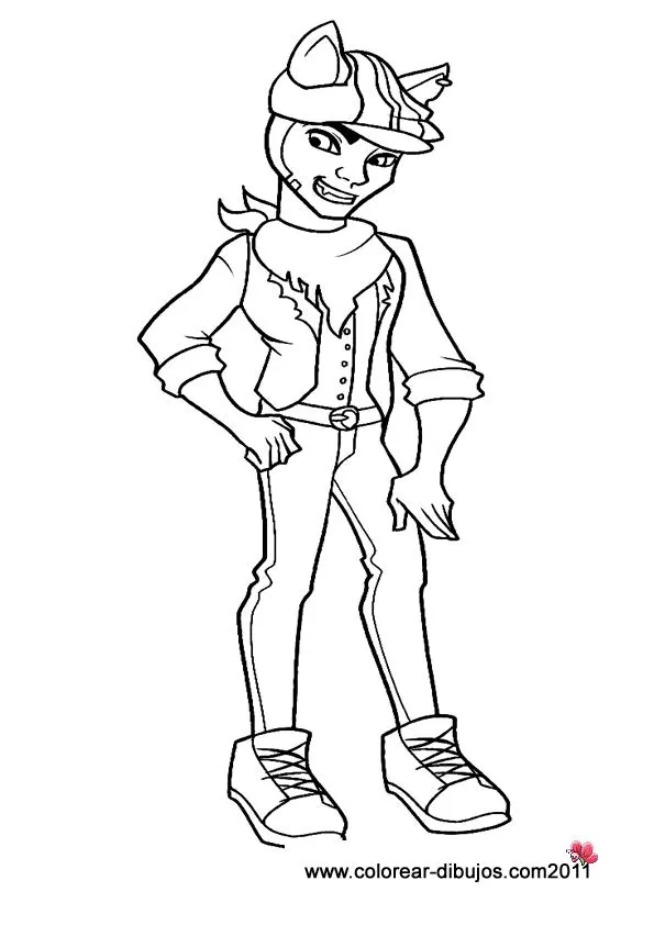 Mi Mundo Monster High: Colorear a las Monster High e imprimir (2)