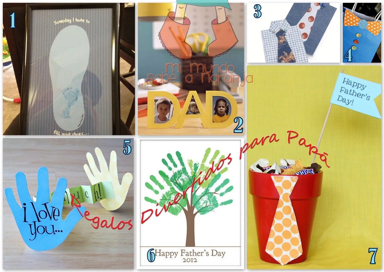 Mi Mundo sabe a Naranja: DIY: Ideas para el Día del Padre