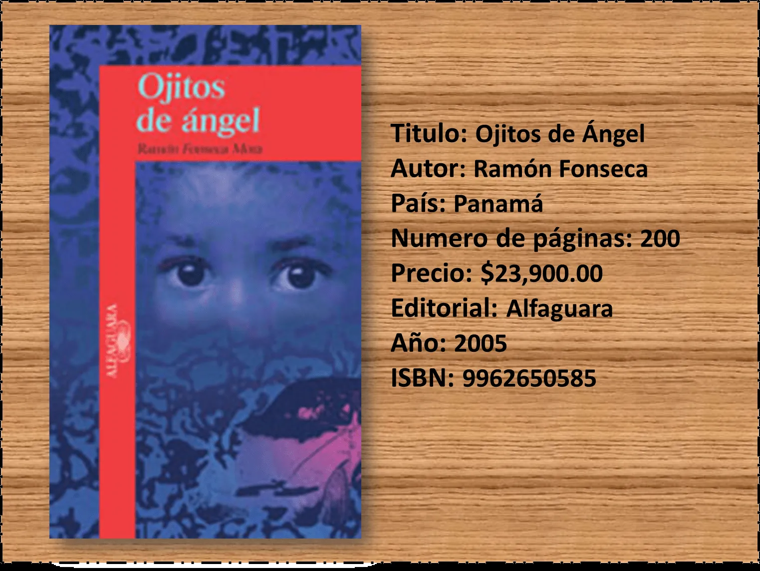 Un Mundo Onírico a Base de Letras: Reseña: Ojitos de ángel - Ramón ...