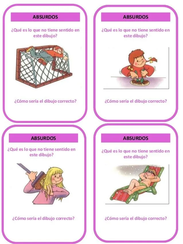 MI MUNDO DE PEDAGOGÍA TERAPEÚTICA: ABSURDOS VERBALES Y VISUALES