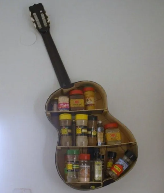 Un mundo de Reciclaje: Guitarra