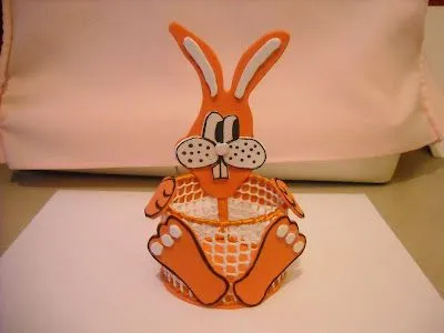 MUNDO DEL TEJIDO CROCHET Y ALGO MAS: OTRO CONEJITO DE PASCUA