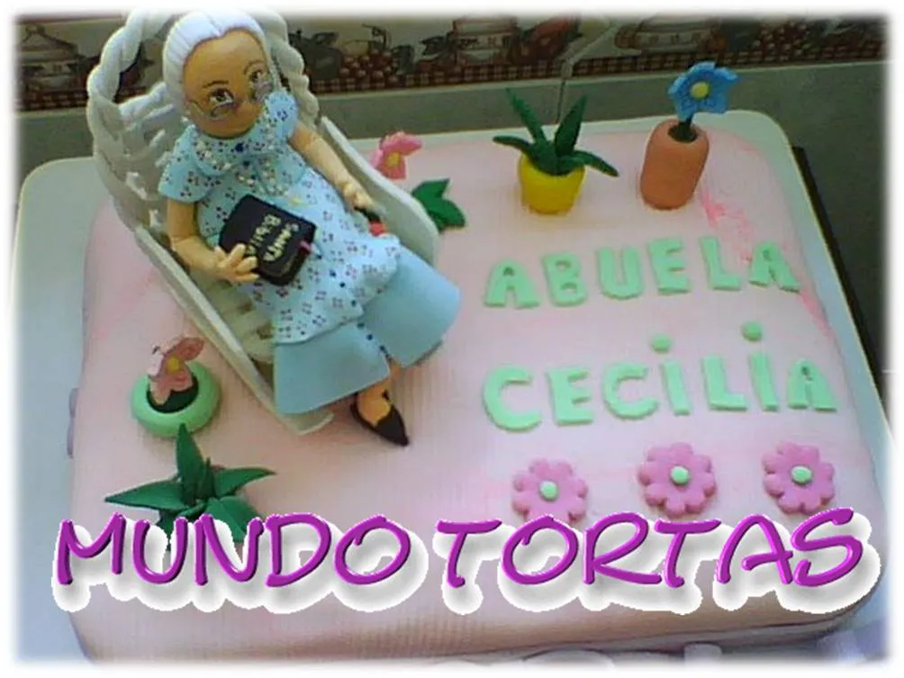 Mundo Tortas: UNA TIERNA ABUELITA