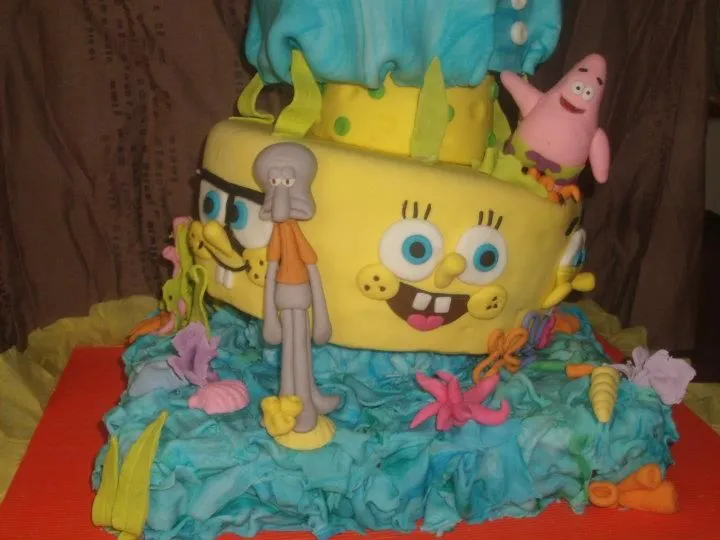 Tortas de bob esponja - Imagui