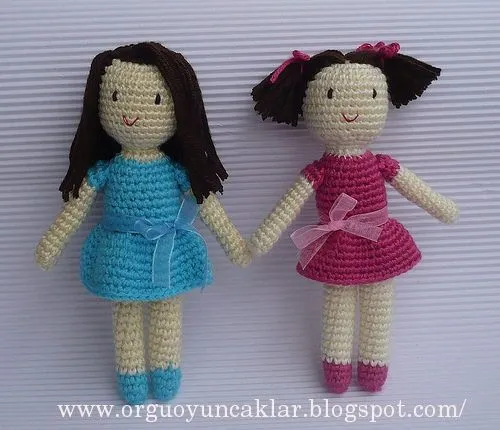 Como hacer una Muñeca Amigurimi Paso a Paso - Patrones Crochet