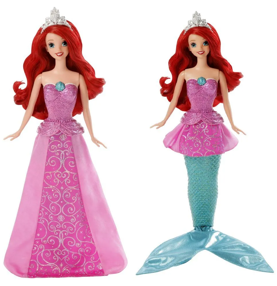 Muñeca: Ariel de sirena a princesa | TusPrincesasDisney.