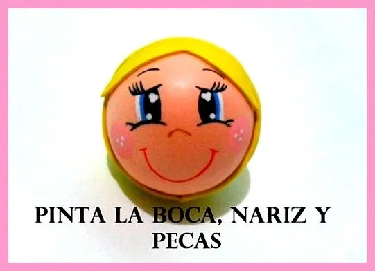 MANUALIDADES FÁCILES Y DIVERTIDAS: COMO PINTAR UNA CARITA PARA UNA ...