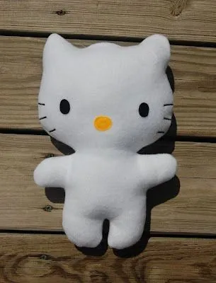 molde para hacer una linda hello kitty