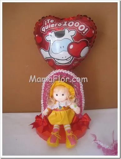 Muñeca para regalar el Día de San Valentín, del amor y la amistad ...