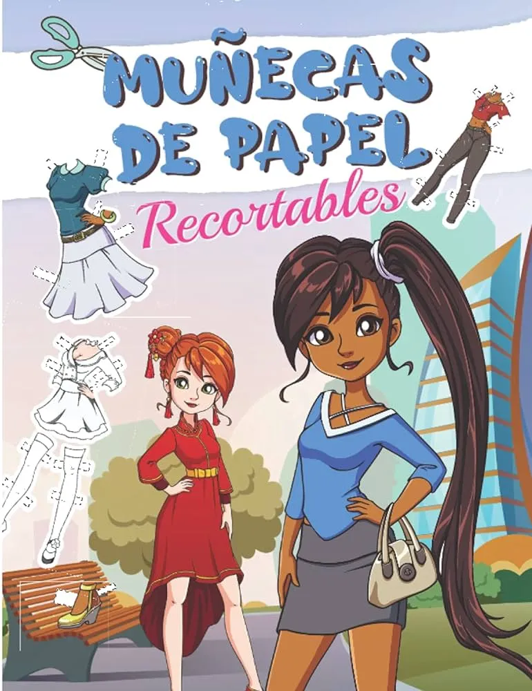 Muñecas de Papel Recortables: Colorea, recorta y juega - 2 muñecas de papel  + 42 trajes - Para niñas de 8 a 12 años. (Spanish Edition) : Publishing, My  Little Doll Rocks: Amazon.com.mx: Libros