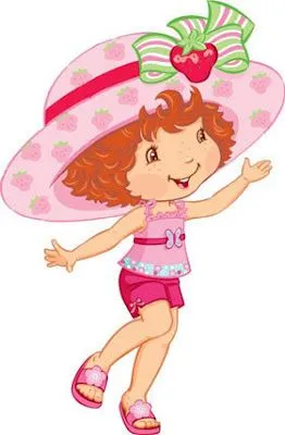 MUÑECAS DE PAPEL DE LA SERIE INFANTIL TARTA DE FRESA : RECORTABLES ...