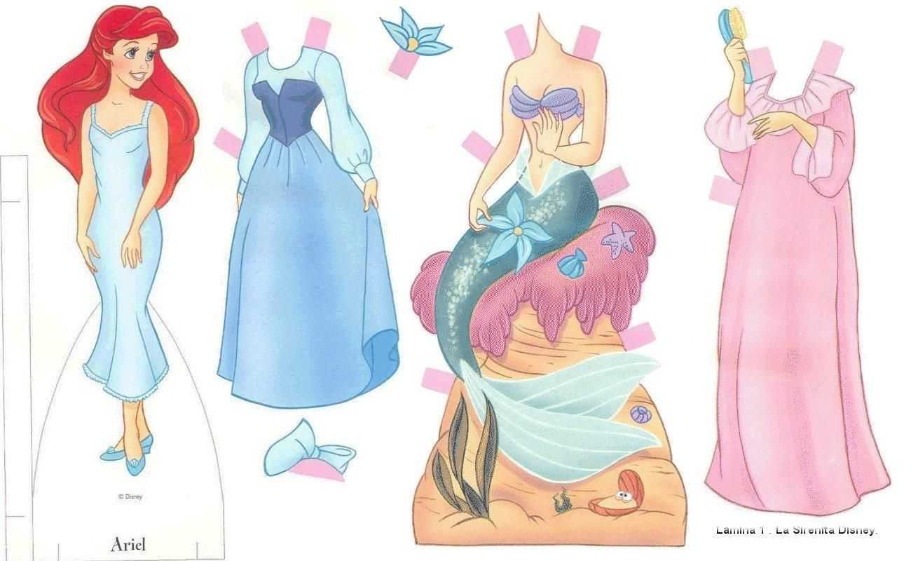 Muñecas recortables: Sana diversión para niñas | Planeta Niñas