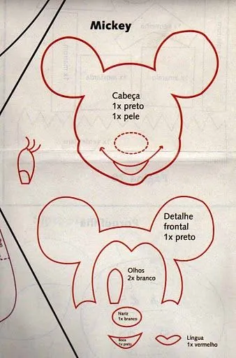 Muñecos Country: Mickey