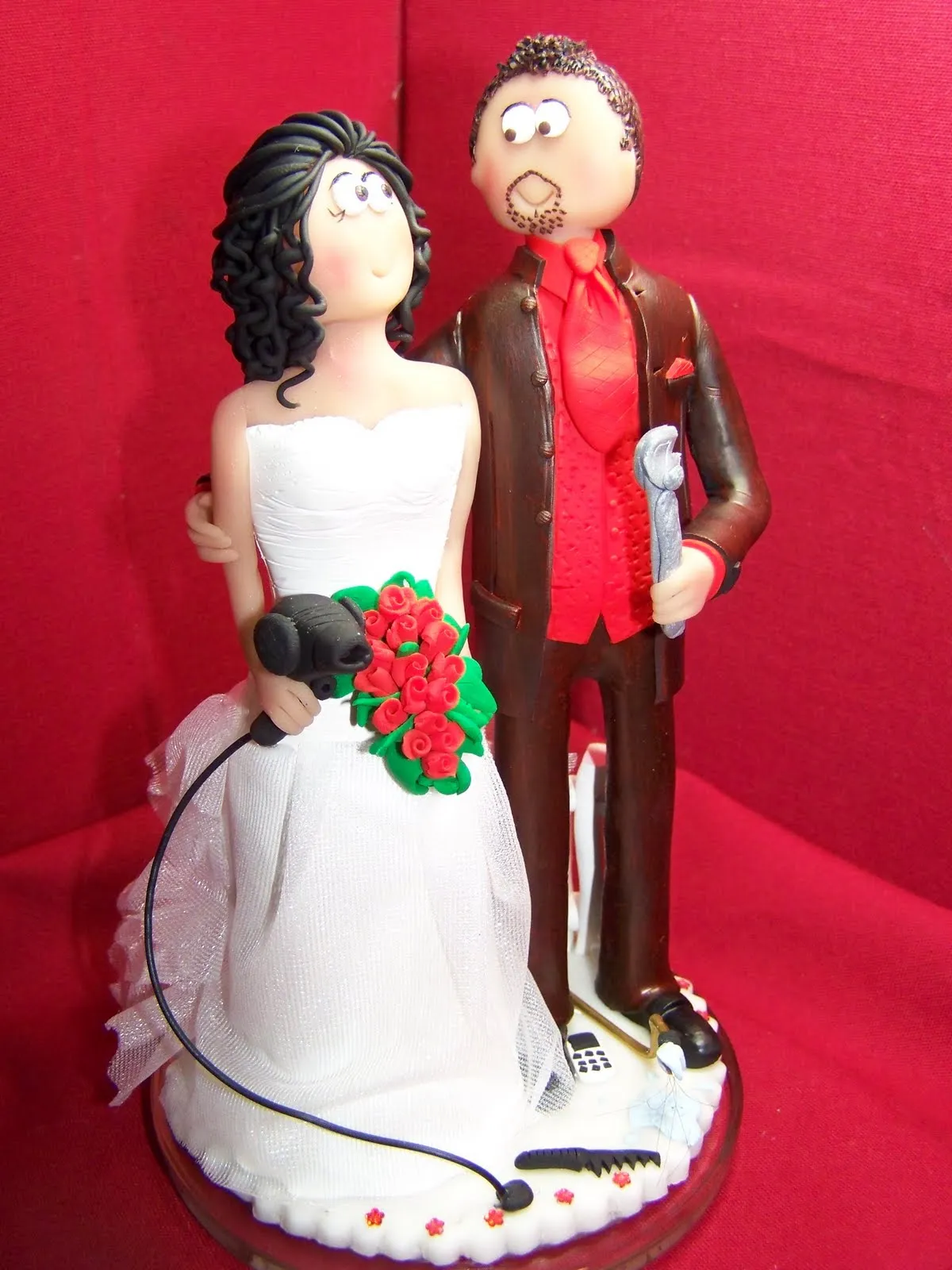 Muñecos y Figuras Personalizadas para Tartas de Bodas, Comuniones ...