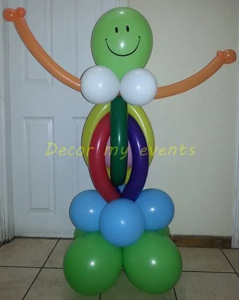 Muñecos con globos - Imagui