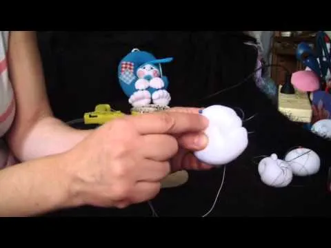 Muñecos soft...bebé en luna paton 1/2..proyecto 80 - YouTube