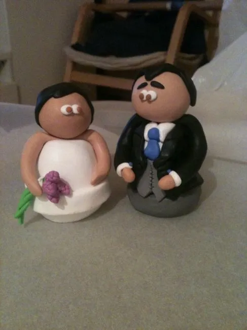 Muñecos de tarta de fimo - Manualidades - Foro Bodas.