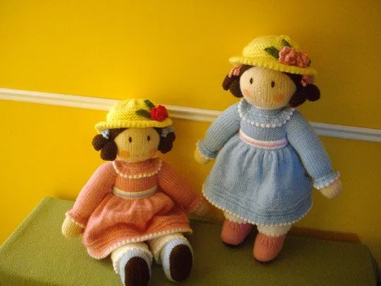 MUÑECOS TEJIDOS A DOS AGUJAS - Bichitoscrochet