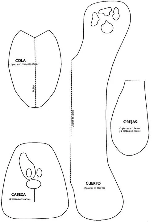 Manualidades Luna Clara: almohadones infantiles