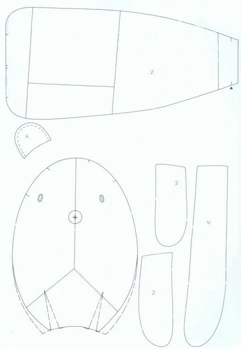 Muñecos de trapo patrones para imprimir | Solountip.