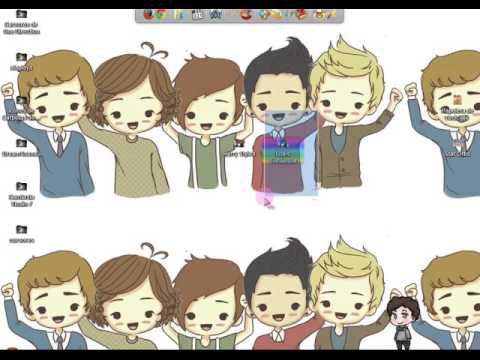 Muñequitos de 1D para tú escritorio♥ - YouTube