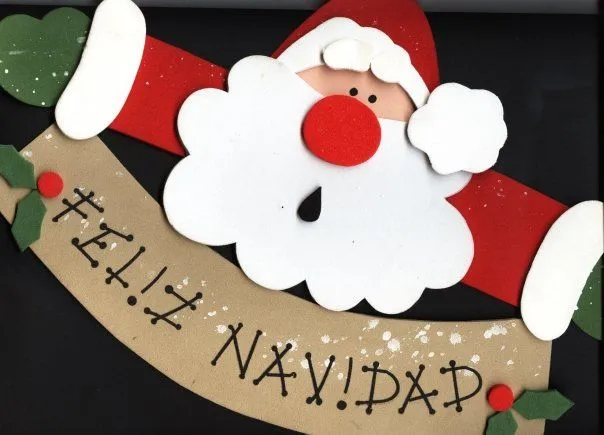 Muñequitos para la nevera en foami - Imagui