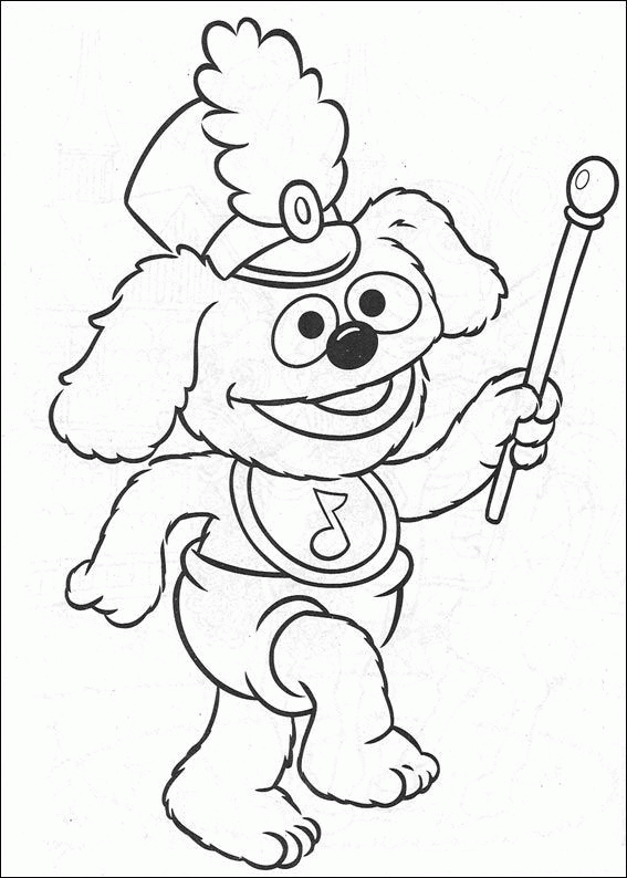 Muppets baby Coloring Pages