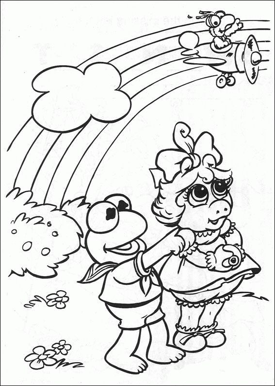 Muppets baby Coloring Pages - Coloringpages1001.