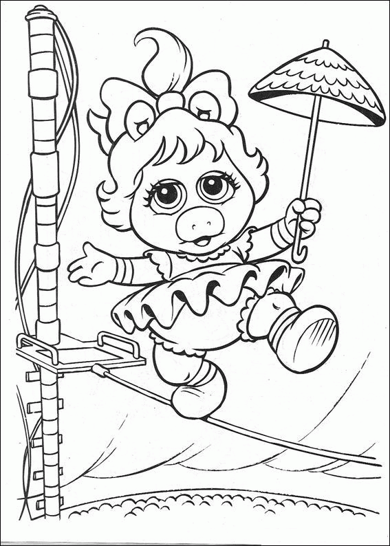 Muppets baby Coloring Pages - Coloringpages1001.