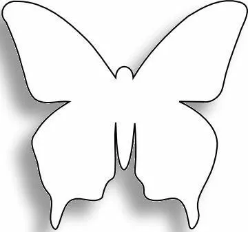 Siluetas De Mariposas Para Imprimir Related Keywords & Suggestions ...