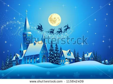 Mural Paisaje navideño - Boutique del Papel Pintado.