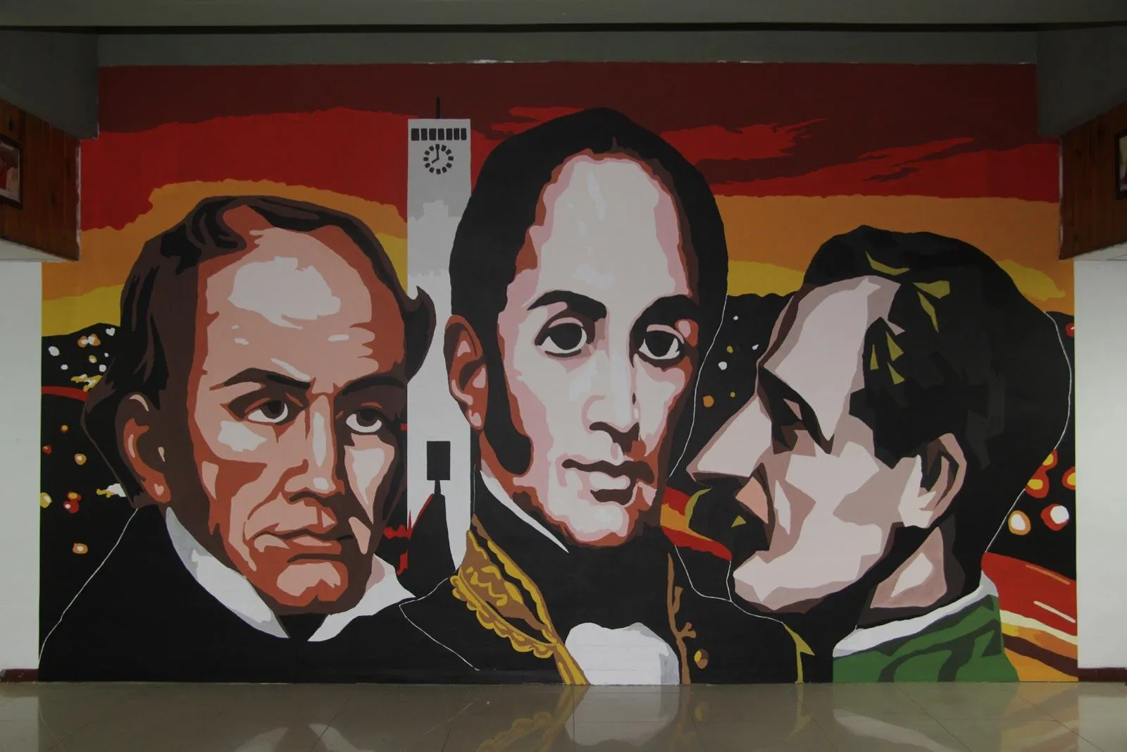 Murales y caricaturas: Mural 