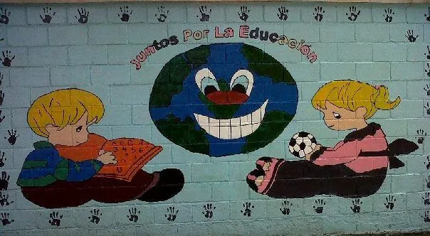 Murales Educativos Hechos por Tercero Básico | Colegio San Benito ...