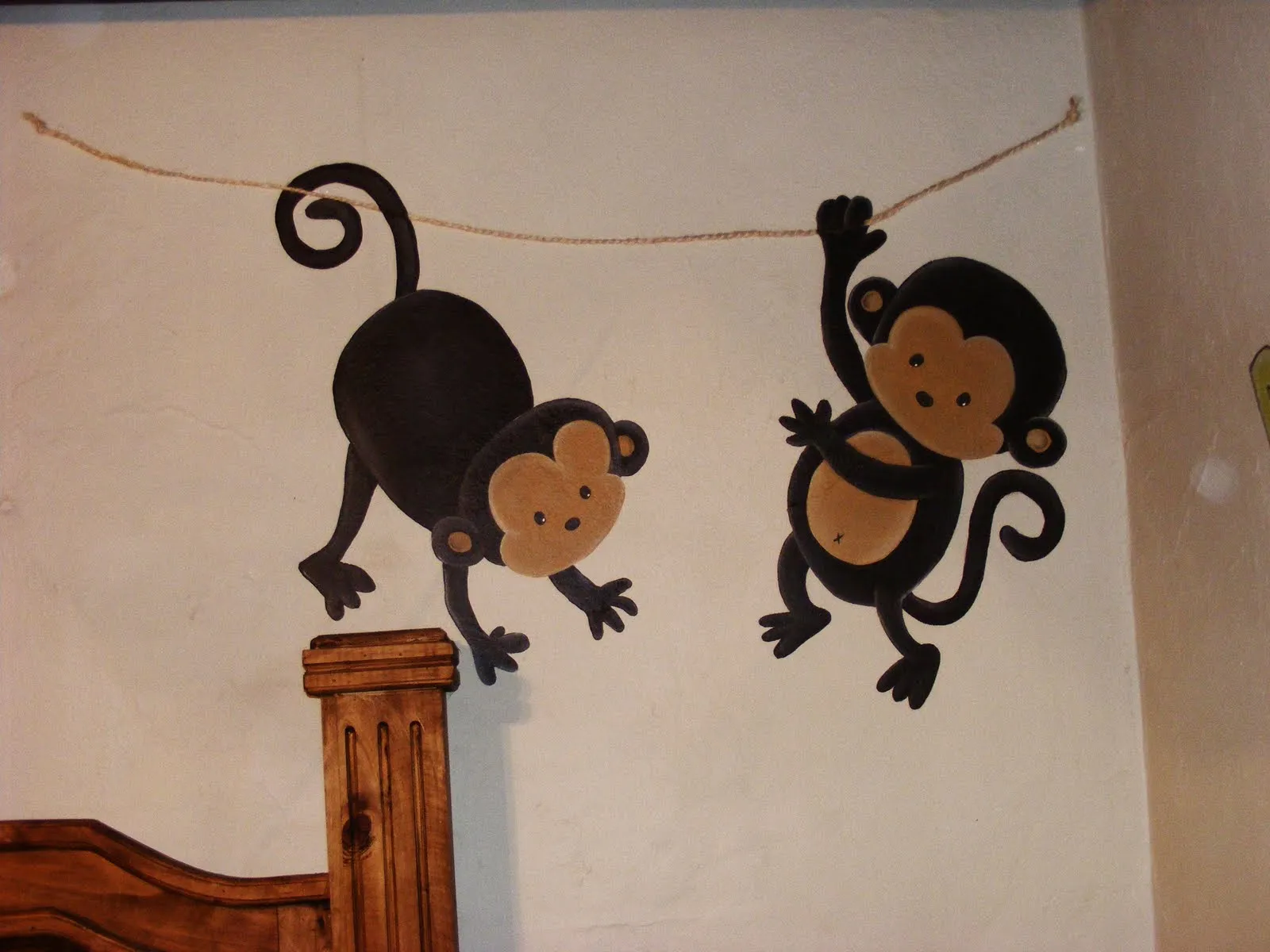 MURALES INFANTILES: Changuitos Recamara de Diego