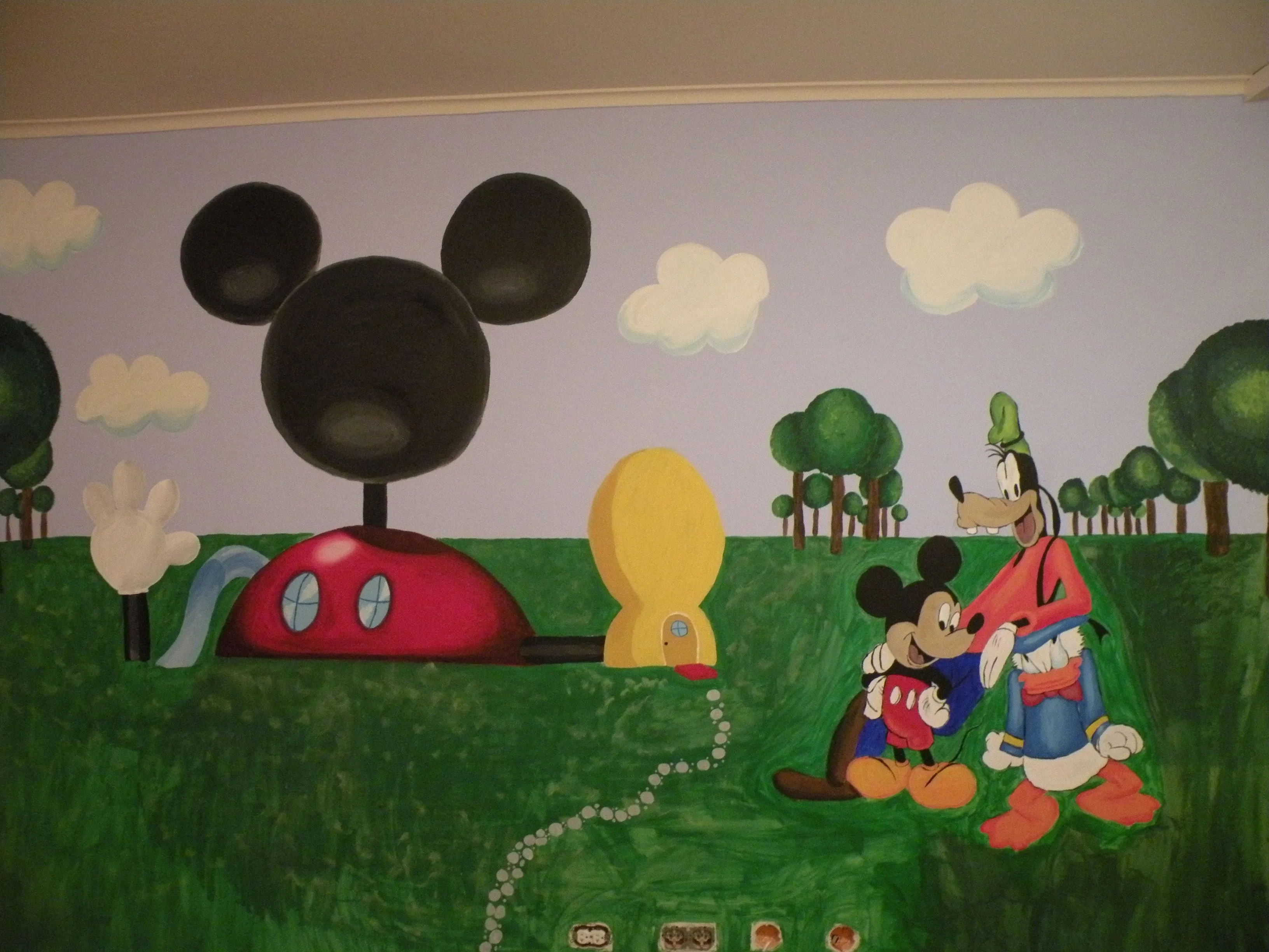 Murales infantiles Mickey Mouse - Imagui