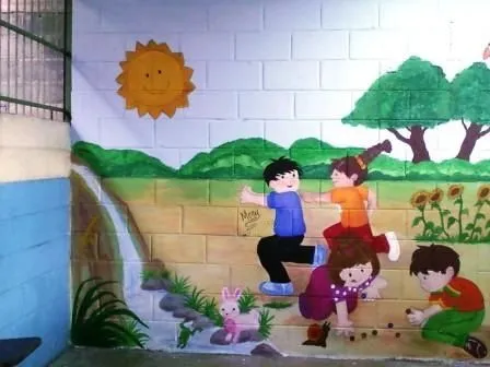 Murales para niños. Mi Arte Creativo. | Entre Poemas y Vivencias