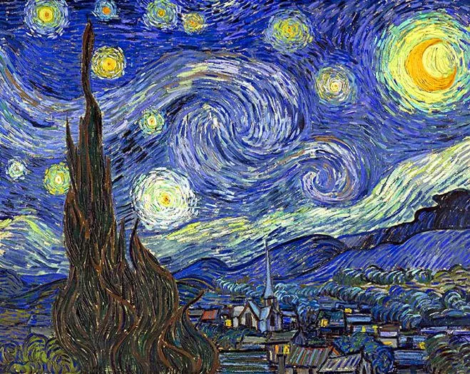 La Musa Decoración: -ARTE- La noche estrellada por Vincent Van Gogh