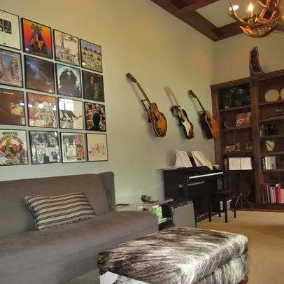 Music Room Design Ideas, Pictures, Remodel, and Decor