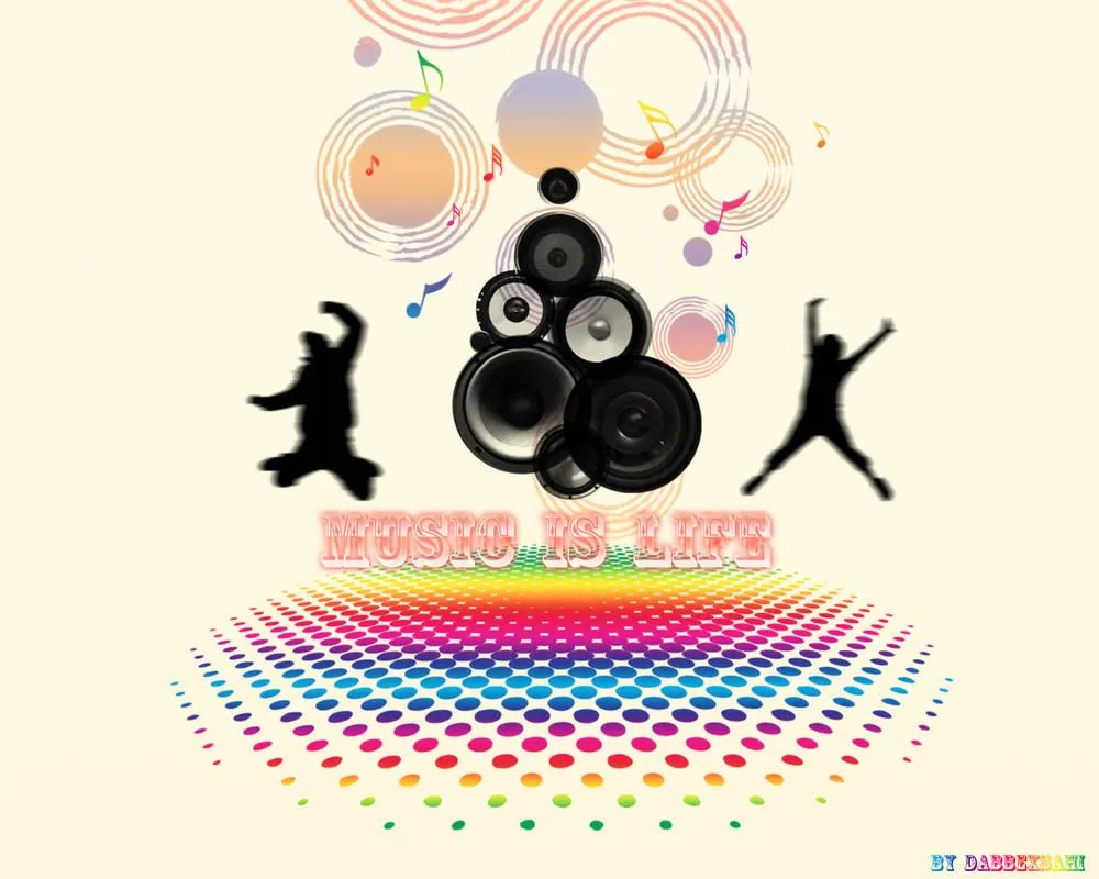 music vector wallpaper by dabbex30 on DeviantArt