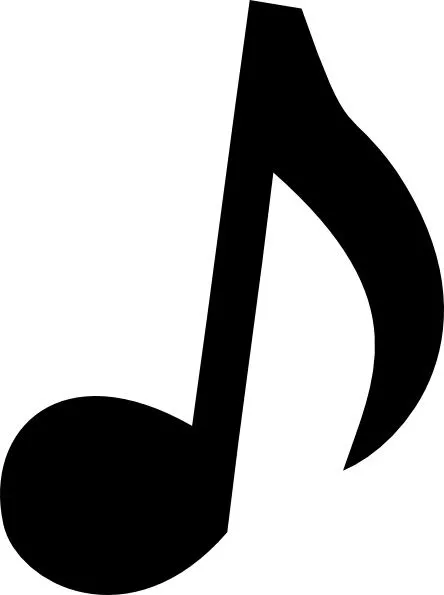 Musical Note 2 clip art Vector clip art - Free vector for free ...