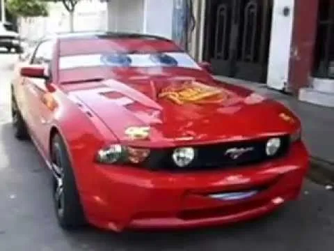 MUSTANG 5.0 RAYO MCQUEEN ROGALIZ RGL DESIGN1.mp4 - YouTube