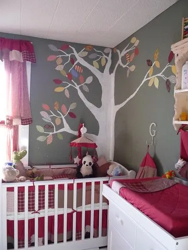 Muxugorri Blog: Habitaciones infantiles: Decorar con árboles