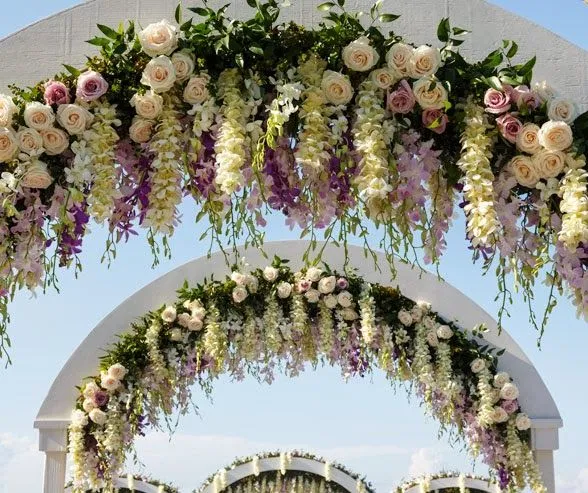 MuyAmeno.com: Arcos de Bodas con Flores, parte 4